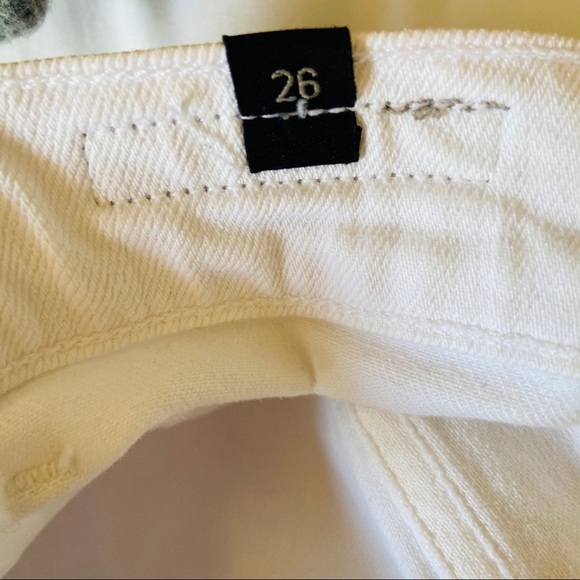 Citizens of Humanity White Jean Shorts Size 26 - Picture 8 of 8